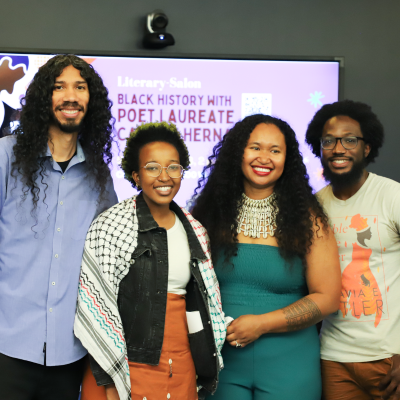 Central Library - Image of four individuals smiling