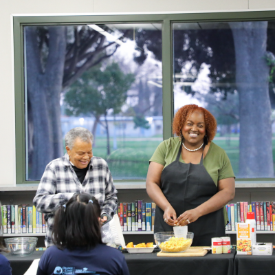 Haskett Branch image of a two women smiling and laughing