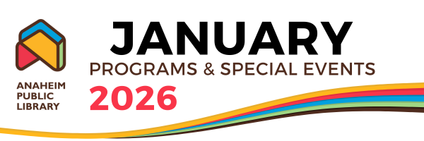 Anaheim Public Library - September 2025 Banner