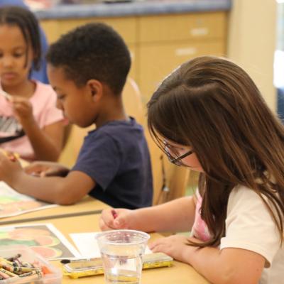 East Anaheim Branch -Image of children drawing