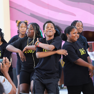Central Library -Image of a group of dancing kids