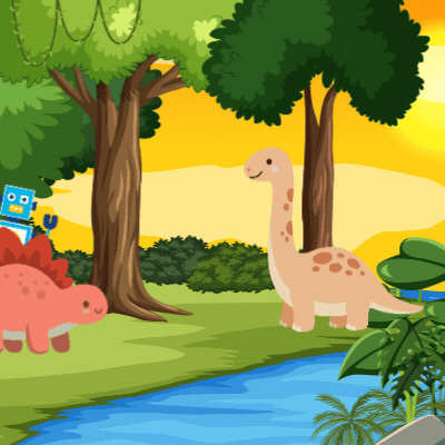 Gif image of Bitty Bitz: Dinosaur Kit!